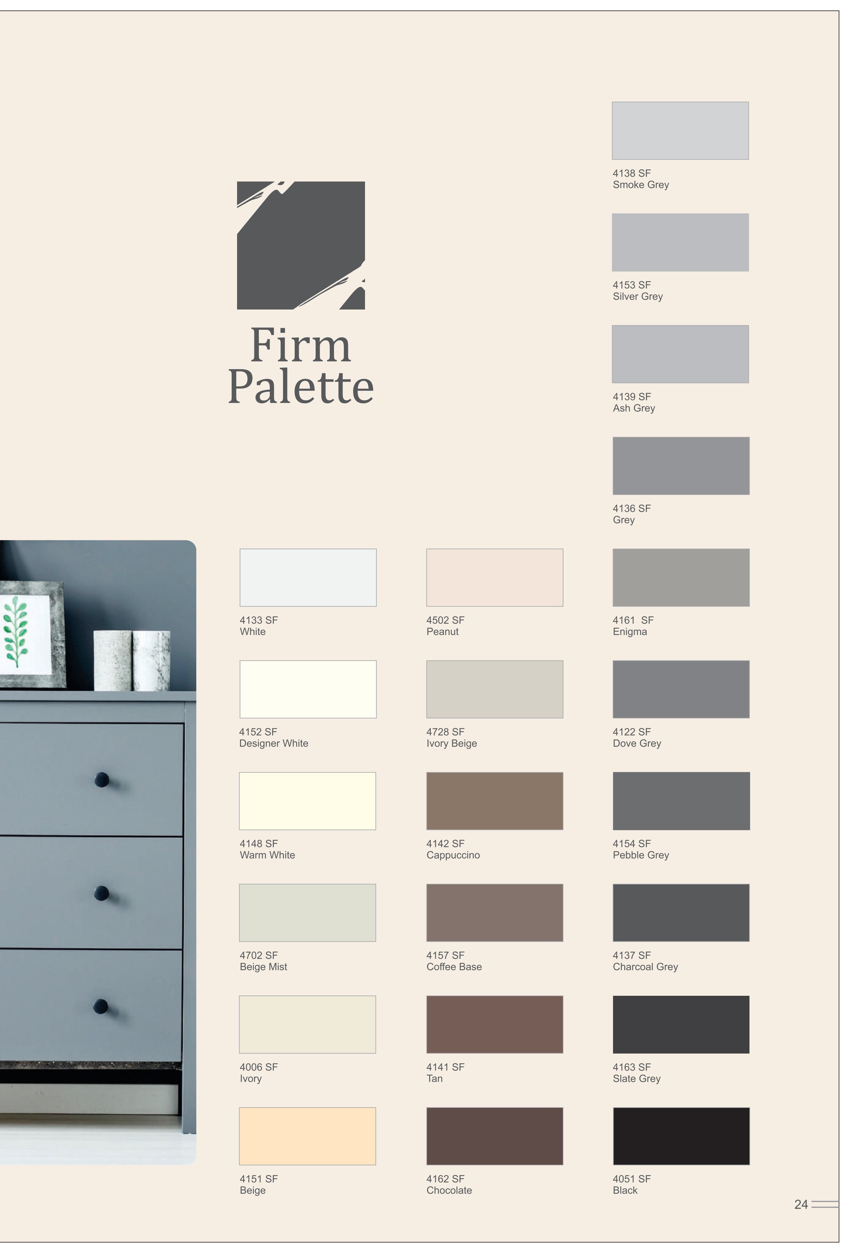 Solid Plains Charcoal Black laminate
