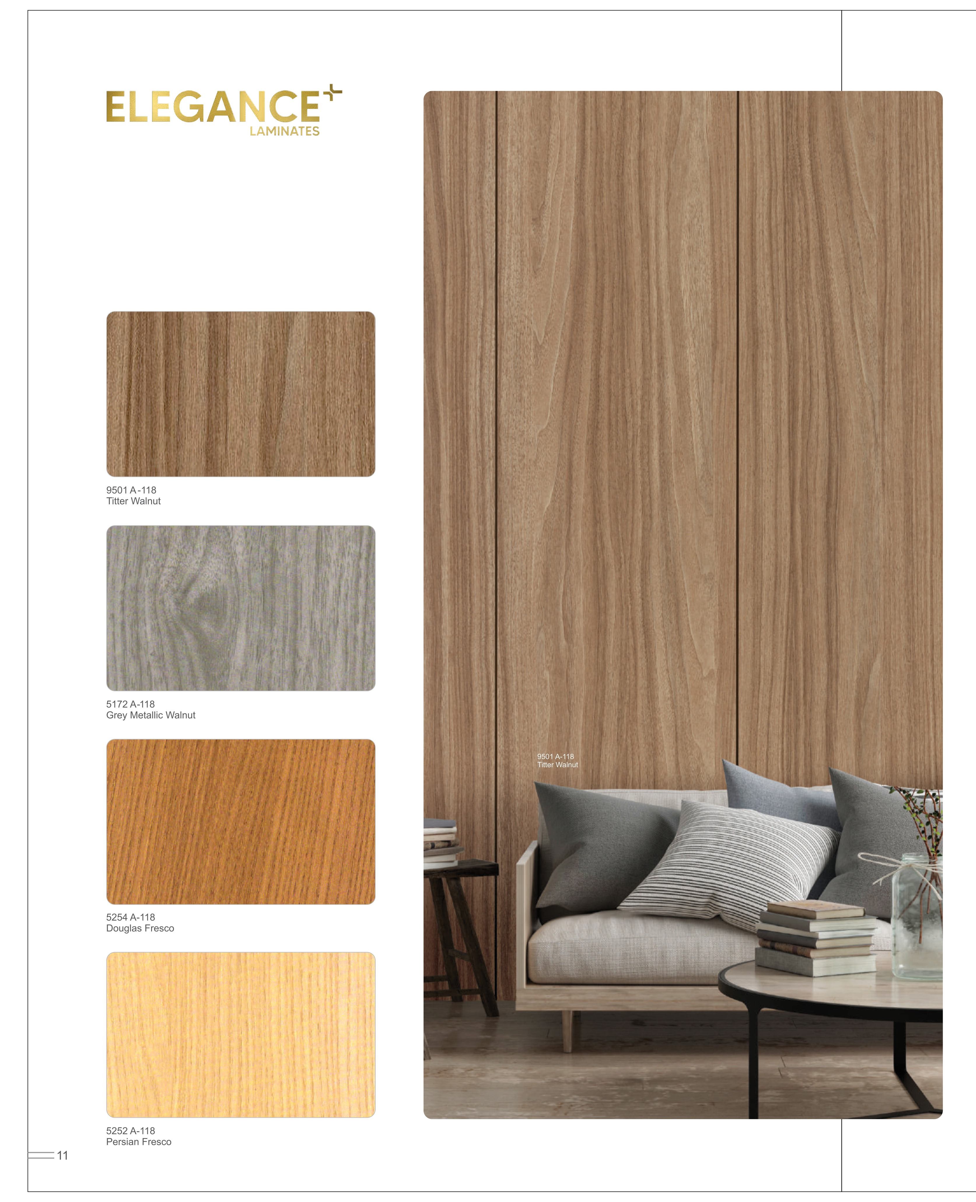 Exotic Woods Laminate Sample