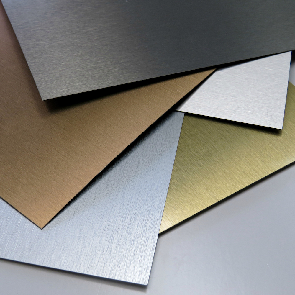 Metal Melody Brushed Steel finish