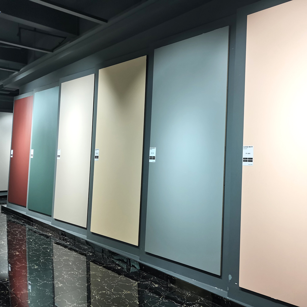 Zero Matt Laminate on Kitchen Cabinets